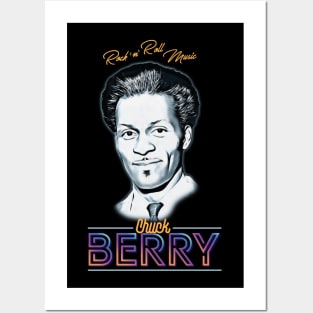 Chuck Berry - Rock n Roll Music Posters and Art